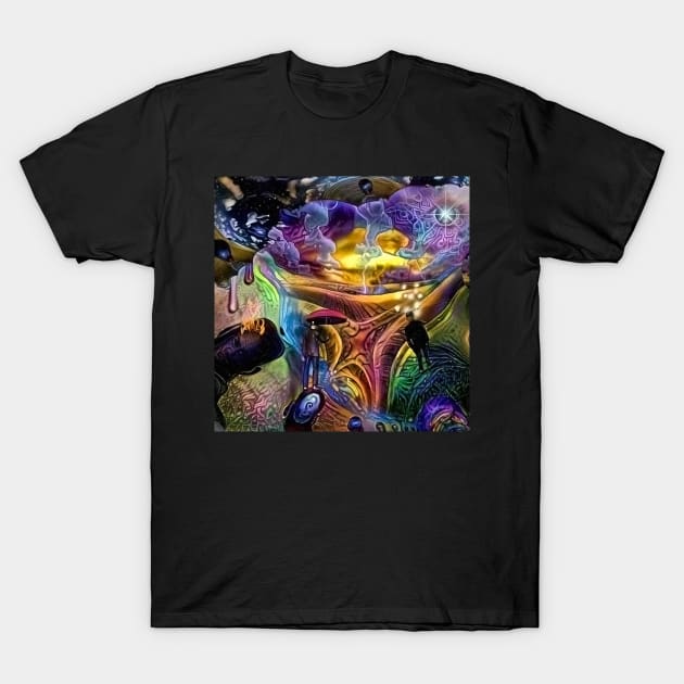 Fantasy Surreal scene T-Shirt by rolffimages